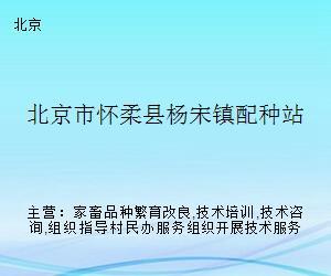 懷柔畜牧技術服務站 深化配種技術咨詢，助力鄉(xiāng)村振興
